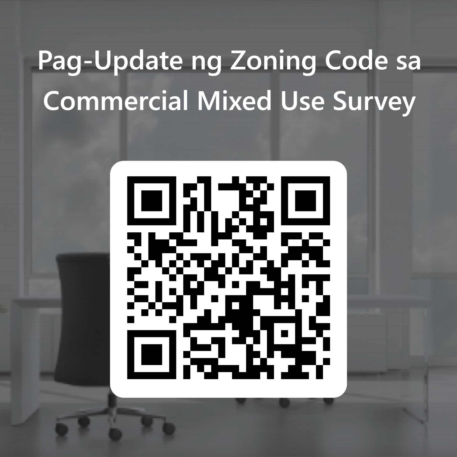 QR Code for Survey in Tagalog